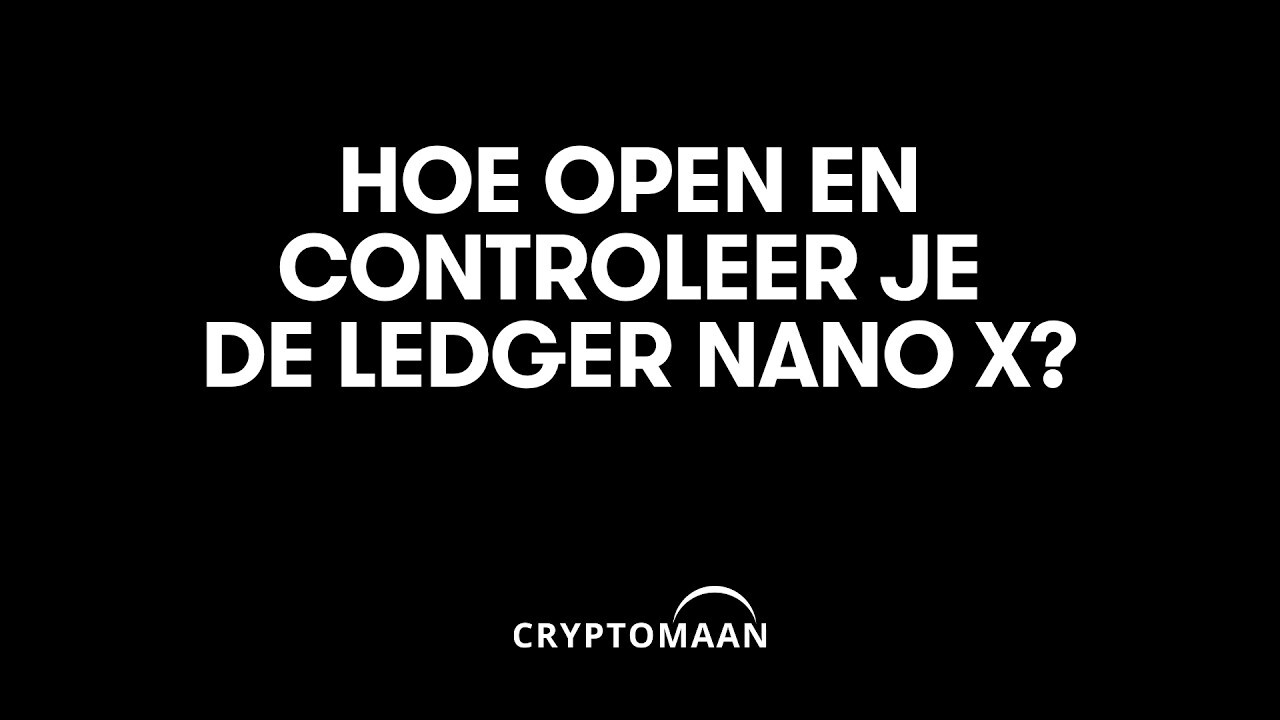 Vídeo: comprueba si tu Ledger Nano X tiene spyware